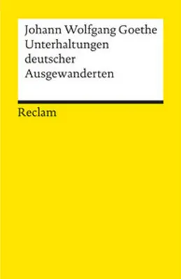 Produktbild von Unterhaltungen deutscher Ausgewanderten