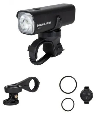 Produktbild von Fahrradscheinwerfer vorne, Highline, 1000 Lumen, 2600 mAh, Set - LA-ABF0166