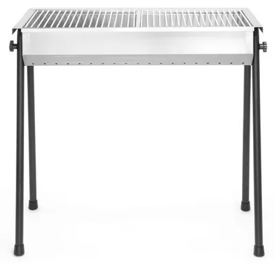 Produktbild von HENDI Holzkohlengrill Patio Edelstahl       770x380x760 mm