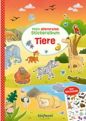 Produktbild von Mein allererstes Stickeralbum - Tiere