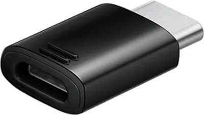 Immagine prodotto di Samsung, adattatore da Micro USB a USB-C per la ricarica e la sincronizzazione, nero
