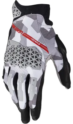 Productafbeelding van Leatt ADV X-Flow 7.5 Camo motorhandschoenen, grijs/zwart, maat M