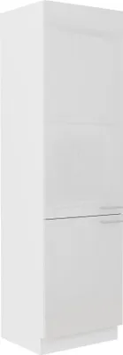Produktbild von Küchen Hochschrank 60 cm Lara Weiß Hochglanz Küchenzeile Küchenblock Küche