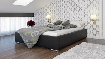 Produktbild von Polsterbett Bett Doppelbett GIUSTO XS 180x200cm inkl.Lattenrost