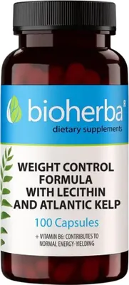Immagine prodotto di Bioherba | Lecitina, kelp, B-6 e aceto di sidro di mele