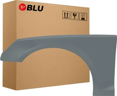 Image de BLU Aile Compatible avec Audi A4 B9 S4 LIFT LZ7S Gauche Grau DaytonaGrau | 2019- | Avant | Peint| Prêt à Monter | Acier