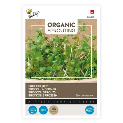 Obrázek produktu pro Buzzy Organic Klíčící brokolice -semena - Ca. 20 gr | Buzzy_084048
