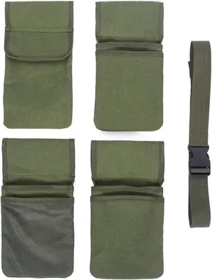 Produktbild von Werkzeuggürtel aus Canvas - Gartenorganizer mit 4 Fächern