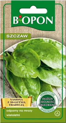 Obrázek produktu pro Biopon Semena Jedlý mrazuvzdorný vytrvalý šťovík 2G