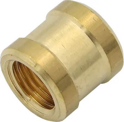 Produktbild von Messing Fitting Muffe 1/4 Zoll Rohrmuffe Gewindefitting