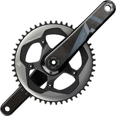 Produktbild von Sram Force 1 Gxp 110 Bcd Kurbelgarnitur Schwarz,Silber 172.5 mm / 42t Schwarz,Silber 172.5 mm