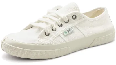 Produktbild von Natural World Blossom Unisex Baumwolle Sneaker Weiß (Blanco), 901-505