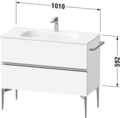 Zdjęcie produktu dla DURAVIT SV4652010550000 Sivida WTU 1010x592x477mm,f. Bodenst.