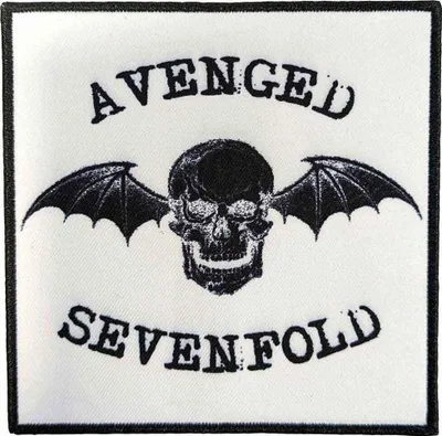 Obrázek produktu pro Avenged Sevenfold Classic Deathbat Negative Nášivka