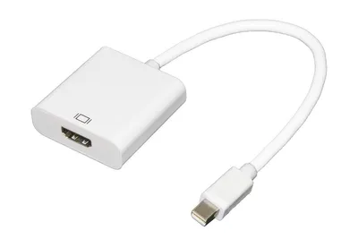 Produktbild von Link Accessori LKADAT16 Videokabel-Adapter 0,15 m Mini DisplayPort HDMI Typ A (Standard) Weiß