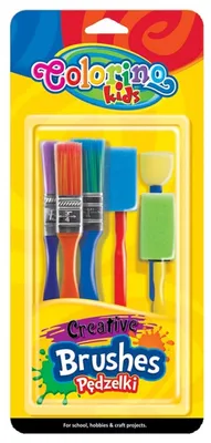 Immagine prodotto di Pennelli creativi Colorino 6 pz