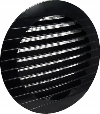 Zdjęcie produktu dla DOSPEL | Kratka wentylacyjna IMPERIO - 125 mm - grafit - nowoczesny design - łatwy montaż