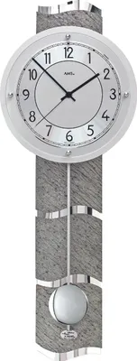 Produktbild von AMS Funk-Pendeluhr, Funkpendelwerk, 24x66x10cm, 5216