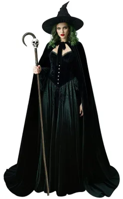 Obrázok produktu pre Kostým božskej Heksy pre dámy s klobúkom a plášťom - Halloween, cosplay