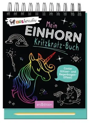 Immagine prodotto di Mein Einhorn-Kritzkratz-Buch