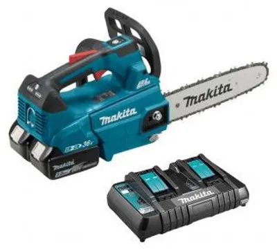 Image de Tronçonneuse d'élagage 36V LXT (2x5.0 Ah) guide de 25 cm - MAKITA DUC256PT2