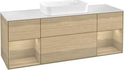 Produktbild von Villeroy & Boch F331PCPC Waschbeckenunterschrank Finion F33