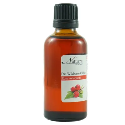 Bio Wildrosenöl 50ml kaltgepresst unraffiniert nativ vegan Hautpflege Naturkosmetik