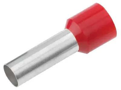 Produktbild von Cimco Isolierte Aderendhülse 35mm² x 25mm, rot, Packung mit 50 Stk.