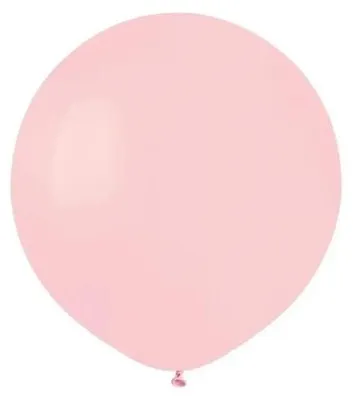 Obrázek produktu pro Balónky Gemar v pastelově pudrově růžové barvě, 48 cm, 25 ks – Godan
