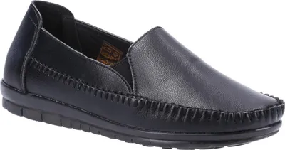 Produktbild von Fleet & Foster - Damen Halbschuhe "Shirley", Leder FS7818 (42 EU) (Schwarz)