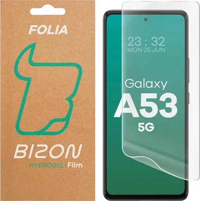Produktbild von Hydrogel Folie für den Bildschirm für Galaxy A53 5G, Bizon Glass Hydrogel Front, 1 Stück