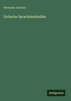 Produktbild von Gotische Sprachdenkmäler