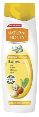 Obrázok produktu pre Šampón "Wash & Go" pre kučeravé vlasy, 400 ml
