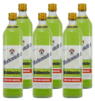 Produktbild von Mackenstedter Waldmeister Likör (6 x 0,7L)