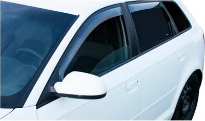 Produktbild von ClimAir Windabweiser Regenabweiser Vorne für VW Caddy V Kombi (SBB, SBJ) Caddy V Kastenwagen (SBA, SBH) für FORD Transit Connect Mk3 MPV