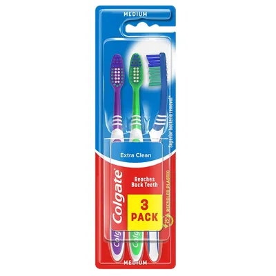 Produktbild von Colgate Extra Clean medium Zahnbürste 1 Stk