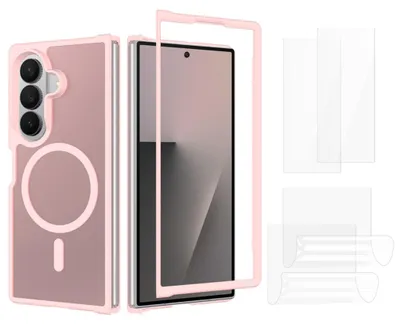 Immagine prodotto di Custodia MagSafe + 2 protezioni in vetro temperato + 2 pellicole protettive per Samsung Galaxy Z Fold8 Ultra 5G