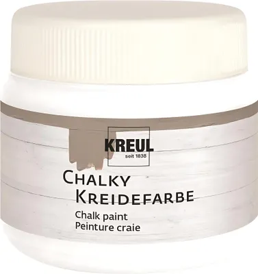 Obrázek produktu pro KREUL Křídová barva křídová, sněhově bílá, 150 ml