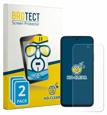 Produktbild von 2x Für Oppo A6k Schutzfolie BROTECT Displayschutz Display Schutz Folie Klar Transparent