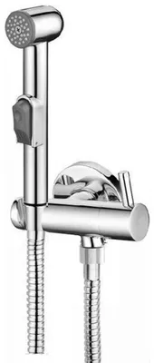 Zdjęcie produktu dla Aqualine Bidet - zawór ścienny z ręcznym prysznicem bidetowym, chrom SK215