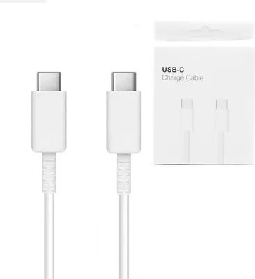 Zdjęcie produktu dla Ecobox Kabel Usb Pd Typ-C Do Typ-C 5A 100W 1M Biały Usb3.0