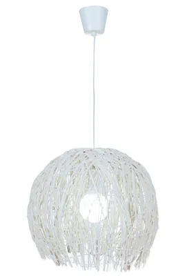 Image de Suspension en osier Näve "Struwel" ; Couleur : blanc, 7012223