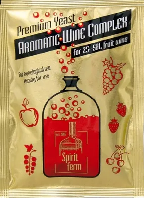 Produktbild von Weinhefe - Aromatic Wine Complex 40g, Wein Hefe, Hefe für Wein