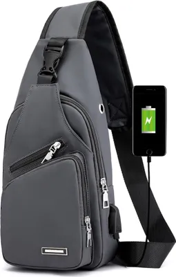 Produktbild von Wasserdichter Ein-Schulter-Messenger-Bag-Sling-Rucksack Wanderrucksack