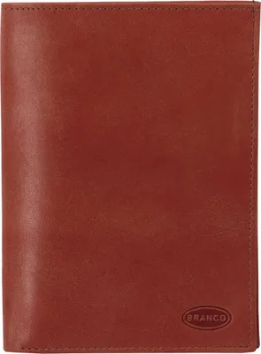 Produktbild von Brieftasche Dokumententasche Organizer Reisebörse Leder Damen Herren Braun