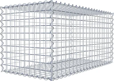 Produktbild von Gabione 100 cm x 50 cm x 50 cm (L x H x T), Maschenweite 5 cm x 5 cm, Spirale