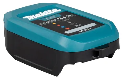 Immagine prodotto di Caricabatterie USB Makita DC18SJ con cavo USB-C per 14,4 V - 18 V 1916D9-8