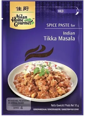 Produktbild von [ 3x 50g ] ASIAN HOME GOURMET Würzpaste für Indisches Tikka Masala