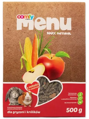 Productafbeelding van Comfy voeding voor cavia's en konijnen, korrels, 500g