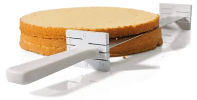 Produktbild von Tortenmesser mit Abstandhaltern für perfekte Tortenstücke